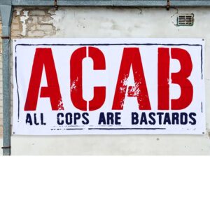 Bannière – Acab White 150x75 – Miko Fumi
