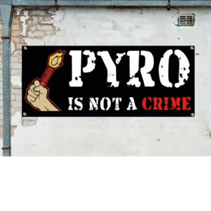 Bannière – Pyro Is Not A Crime no.4 – Miko Fumi