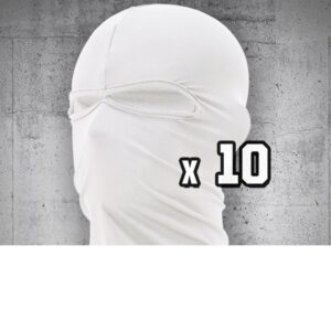 Cagoule – Blanche (Lot de 10) – Miko Fumi