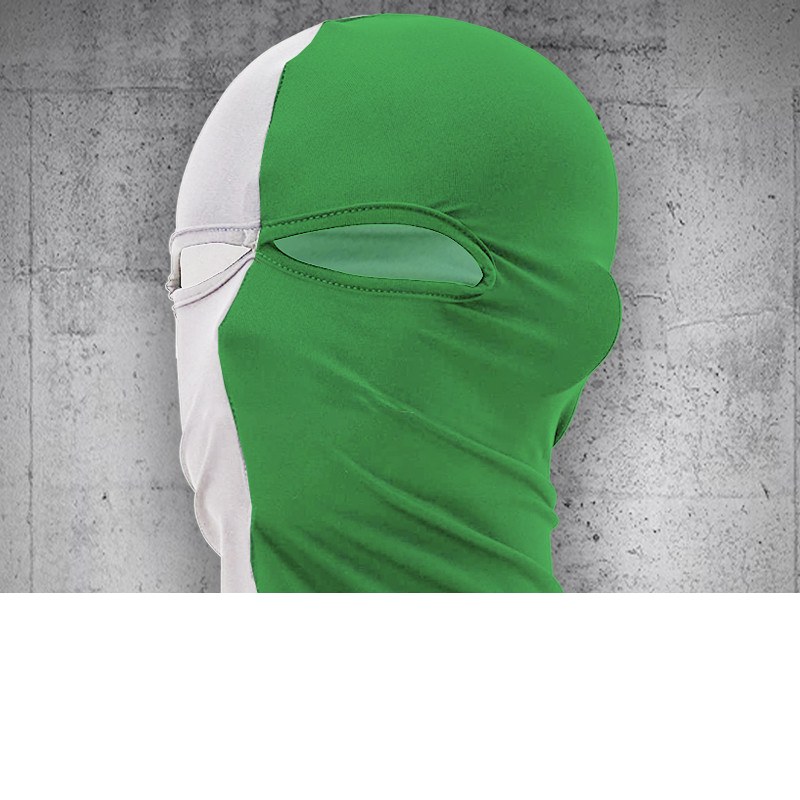 Cagoule – Blanche Et Verte