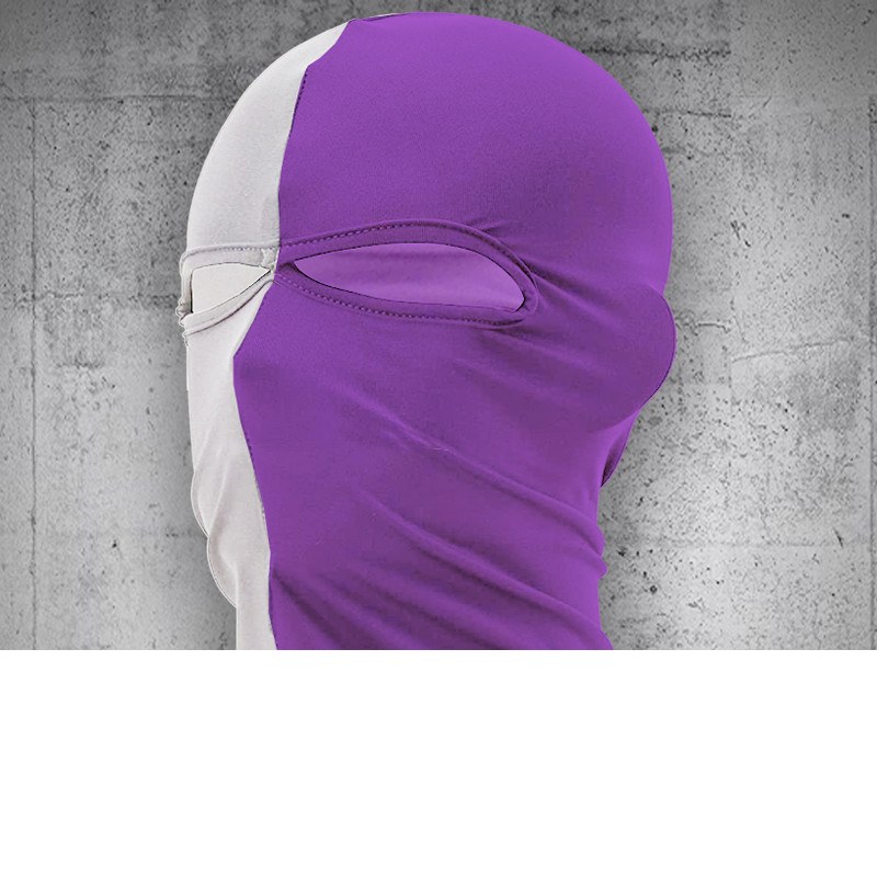 Cagoule – Cabas Blanc/violet