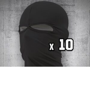 Cagoule – Noire (Lot de 10) – Miko Fumi