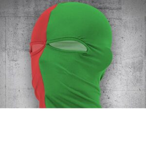 Cagoule – Rouge/vert – Miko Fumi
