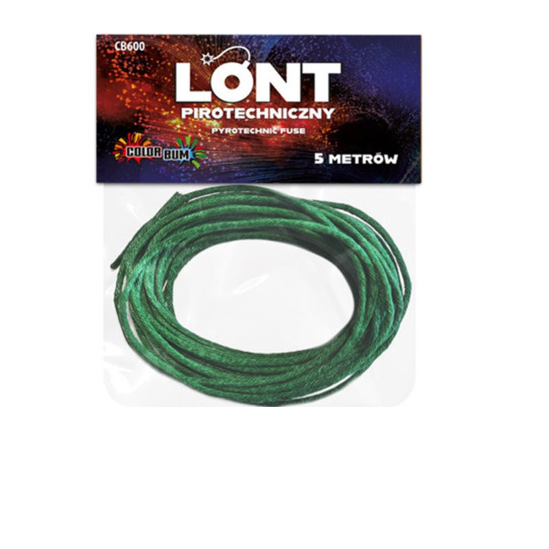 Mèche d’allumage – Lont Pirotechnic Fuse 5M 2MM CB600