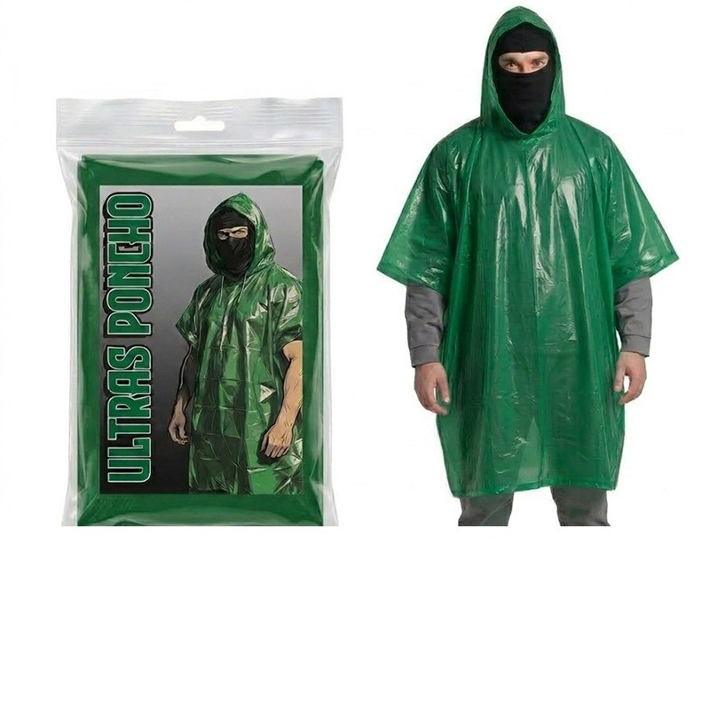 Poncho de pluie – Vert