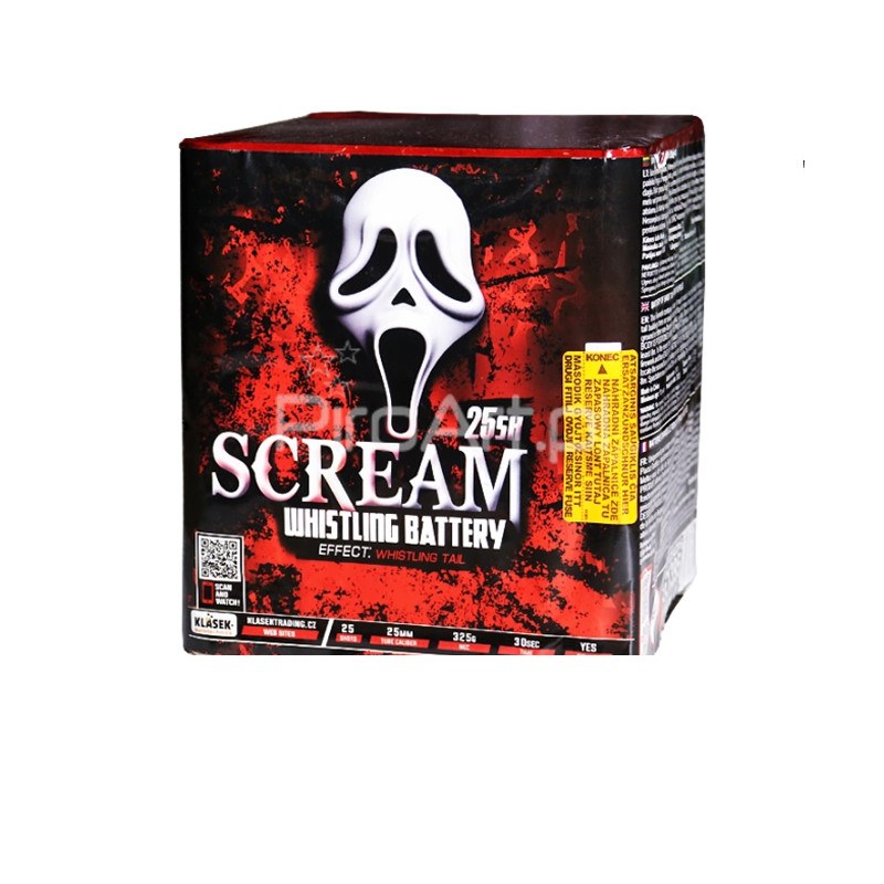 Scream – Batterie 25 tirs
