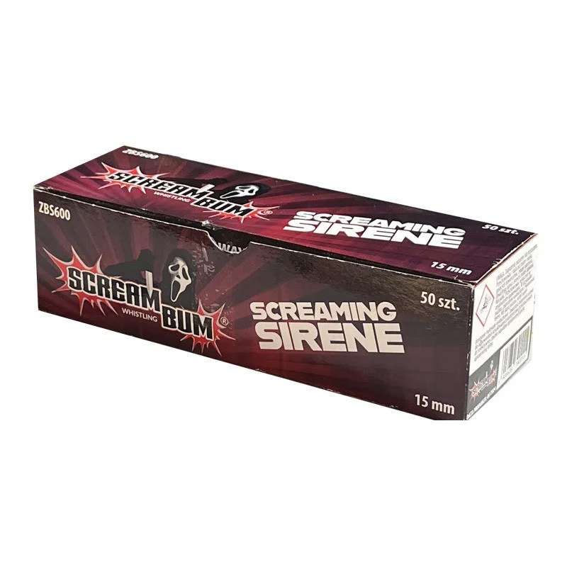 Scream Bum Screaming Sirene ZBS600 – Cartouche détonante