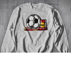 Sweat – Football Without Pyro - Grey – Miko Fumi