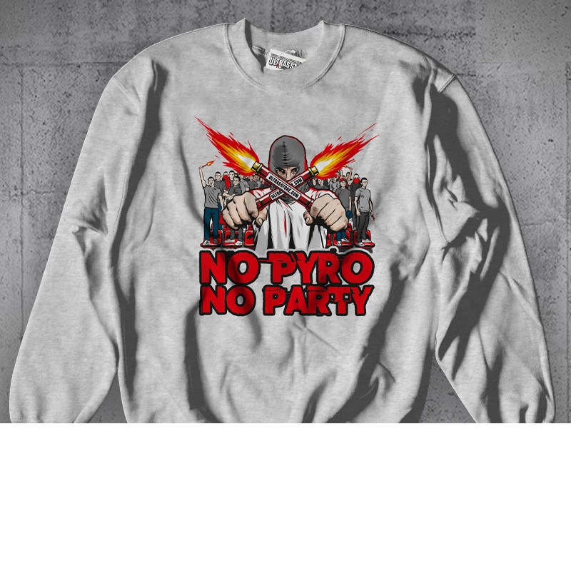 Sweat – No Pyro No Party - Grey